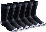 Dickies Men's 6x Multi-Pack Dri-Tech 3.0 Moisture Control Heel-Lock Crew Socks $16.99 + Del ($0 with Prime) @ Amazon US via AU