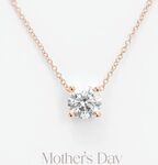 Win a $4,599 Lab Grown 1.0ct Diamond Solitaire Pendant in 18K White, Yellow or Rose Gold from Simon Curwood Jewellers