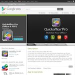 QuickOffice Pro (+HD) for Android - $0.99 (Phone) $4.82 (HD/Tablet), Normally ~$15 & $20