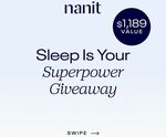 Win a $1,189 Baby Sleep Package from Nanit