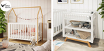 Win a Luxoliving Baby Cot and Change Table Valued at $558.00 from Female.com.au