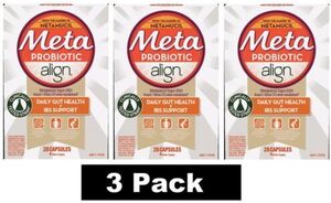 3x Metamucil Meta 28pk Align Capsules $29.99 (RRP $146.70) Delivered @ lower Price People eBay AU