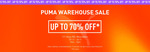 [VIC] 70% off Warehouse Sale / 50% off Head Office Storewide Sale @ Puma