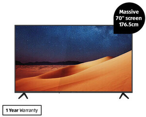 70" 4K Ultra HD webOS Smart TV $589, 43" Full HD webOS Smart TV $249 @ ALDI