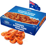 [NSW] Frozen Whole Cooked Aussie Tiger Prawns 3kg $60 + Delivery (to Sydney Only, $0 SYD C&C) @ Padstow Food Service