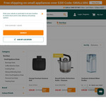 Free Shipping on Small Appliances over $50 @ Billy Guyatts