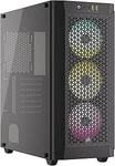 Corsair 480T RGB Airflow Black Mid-Tower ATX Case $84.86 Delivered @ Amazon AU