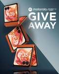 Win a Motorola Razr 50 Spirtz Orange from Motorola Australia