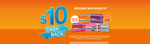 $10 Visa Card Cashback with Hydralyte 60 Tablet Pack ($23.99 + $10 Cashback) @ Chemist Warehouse