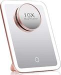 Fancii Aura Go Makeup Mirror Rose Gold $29.99 + Delivery ($0 with Prime/ $59 Spend) @  Fancii & Co. Amazon AU