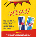 [WA] Free Tempta Burgers and Red Bull Tuesday 11 March 3:30pm-5:30pm @ Chicken Treat, Piara Waters