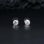 10k White Gold 0.5ct Each 4-Prongs Lab-Grown Diamonds Studs $813.00 (RRP $1,084) Delivered @ Pear Jewels