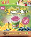Any Size Pleasure & Pine Boost Juice Smoothie - $3 - 28th January only