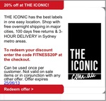 20% off at THE ICONIC