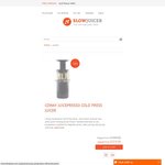 Slow Juicers Stocktake Sale - Juicepresso $329, Hurom $309, Greenpower $499 & More