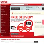 Coles Online - Get $10 off First Order, Min Spend $100