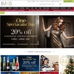 M&S - 20% Off Womens, Mens & Lingerie 1 Day Offer