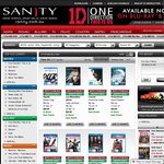 Blu-Ray Titles 5 for $55 + Free Delivery @ Sanity