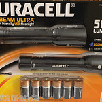 2x Duracell LED Flashlight 500 Lumen 3C Battery - $29.99 @Costco Auburn (Membership Rqrd)