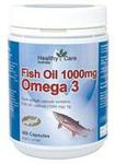 Healthy Care Fish Oil 1000mg Capsules 400 Half Price - $7.49 - Chemist Warehouse