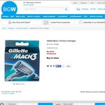 Gillette Mach3 Cartridges 8pk $18 (Save $5.50) @ BigW + Gillette Mach3 Razor 1pk $5 @ Woolworths