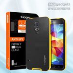 Free Neo Hybrid Case - When Buy Spigen Privacy Tempered Glass Screen Guard $49.98 for Samsung Galaxy S5