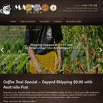 Fresh Specialty Coffee $25 per 980g + Shipping Capped @ $9.95 Multiple Coffees Pick Your Own @ Manna Beans