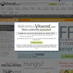 Vitacost $10 off When You Spend over $60 on Vitamins and Supplements!