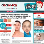 $89 Anti Wrinkle Injections at 8 Locations in NSW @ Ultrasonic Clinic via Deal Lovers