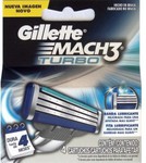 Gillette Mach3 Turbo 4 Pack - $10.99 + Shipping @ Brand Port