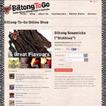 BiltongToGo: 12% off 1kg of Biltong - $48.40+ $10 Shipping and Other Discounts