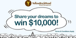 Win $10000 Cash from Yellow Brick Road