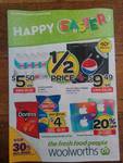 Woolworths Full Catalogue Begins April 1 (24 Pack 600mL Frantelle Water $5.50, Cheezels $1, 24 Cans Pepsi $9.49)