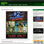 Hoyts Kiosk - $2 Movie Rental on Thursdays in June