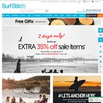 Surfstitch Extra 35% off Sale Items. Spend Min $50