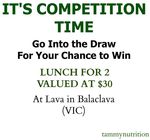 Win Lunch for 2 worth $39 from LAVA cafe (VIC)