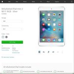 iPad Mini 2 16GB (Official Refurbished) $309 - Apple Store Online