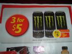 Monster Energy Drink 3 for $5 @ Coles NSW/ACT/WA/QLD/TAS