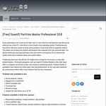 Free EaseUS Partition Master Professional 10.8 From Buzz99