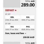 Gold Coast to Shanghai $289 (One Way) Via AirAsia (Mid Year School Holidays)