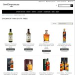 Save up to $100 on Duty Free Scotch Whisky Prices (Johnnie Walker + Ballantine's) @GoodDrop