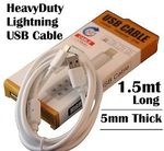 HEAVY DUTY Lightning Cable 1.5m for iPhone 6/6 Plus, iPhone 5S/5c/5, iPad - $5.45, Free Shipping @ Abimports on eBay