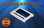 Win A Crucial MX300 525GB SSD Worth $199 @ Play3r