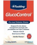 Faulding GlucoControl Pre-Meal Diabetes Shakes 7x 26.6g Sachets $14.95 (RRP $19.99) @ Super Pharmacy Plus