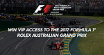 Win VIP Access to the 2017 Formula 1® Rolex Australian Grand Prix Worth $3,598 from Victorian Radio Network [VIC]