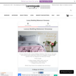 Win a Sheet Set, Quilt Cover Set and Throw from Canningvale (AU/NZ)