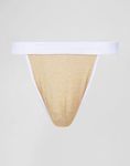 ASOS Men's Thong with Gold Glitter $5.00