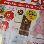 [WA] Purchase 1x $2 Magnum White or Classic 90g Chocolate Bar & Get 1 Free (Works out to Be $1 Each) @ Red Dot