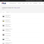 All Men's, Women's and Kids Trail Shoes $40 @ Fila (Free Shipping over $75)