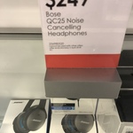 Bose QC25 $249 and Bose Soundtrue in-Ear Ultra $99 at Myer